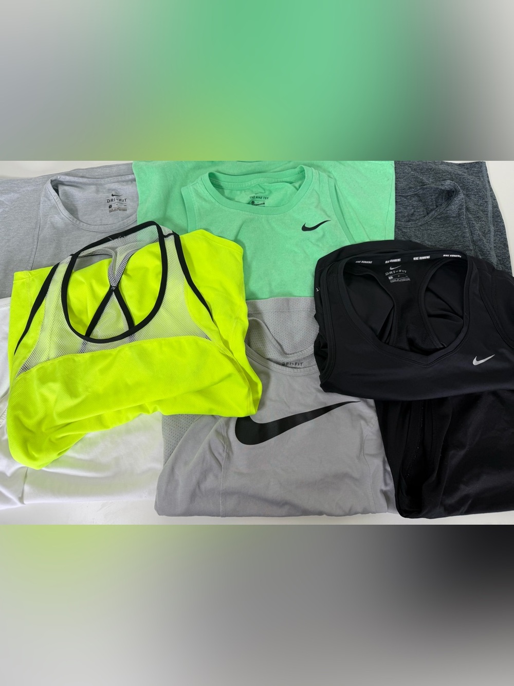 Nike‎ Women’s Dri-Fit Workout Running Tank Tops Size Small Lot Of 8 EUC